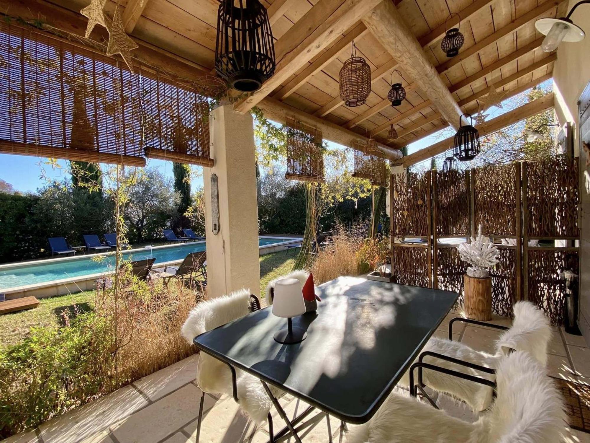 Le Jardin De Lau Villa Обиньон Екстериор снимка